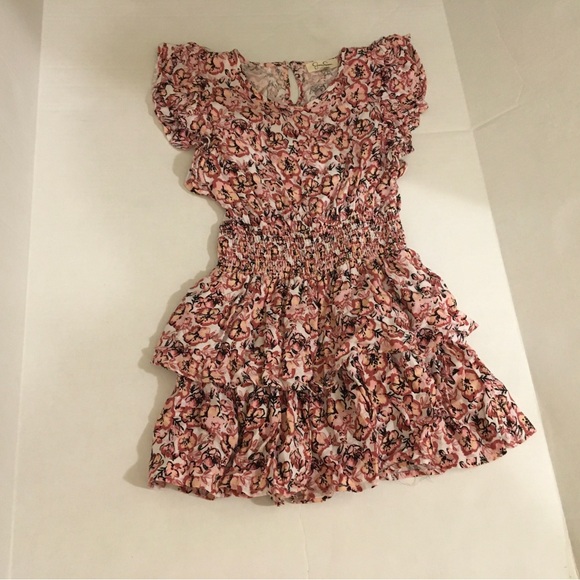 Jessica Simpson Pink Floral Dress - Picture 1 of 4